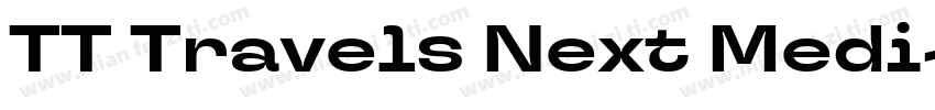 TT Travels Next Medi字体转换